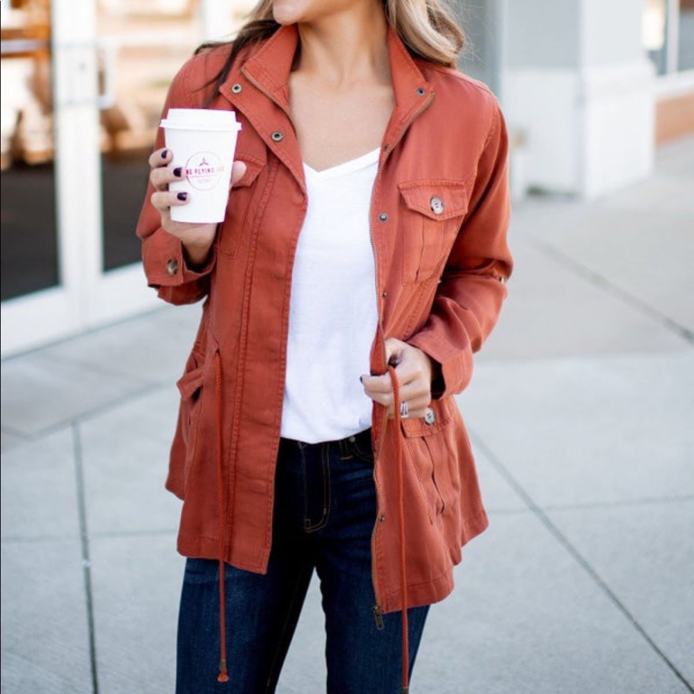 NEW Rust cargo jacket - Picture 3 of 7